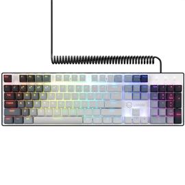 LORGAR Azar 514 RGB, mechanikus gamer vezetékes billentyűzet angol lokalizáció (fehér) LRG-GK514W-US small