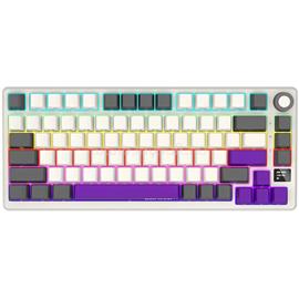 LORGAR KBP7075W Pro 75% mechanikus gamer vezeték nélküli billentyűzet amerikai angol lokalizáció (bézs) LRG-KBP7075W-RT-US small