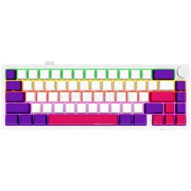 LORGAR KBP70MW Pro 65% mechanikus gamer vezeték nélküli billentyűzet amerikai angol lokalizáció (fehér) LRG-KBP70MW-WH-US small