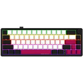 LORGAR KBP70MW Pro 65% mechanikus gamer vezeték nélküli billentyűzet amerikai angol lokalizáció (fekete-piros) LRG-KBP70MW-BK-US small