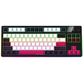LORGAR KBP70TKLW Pro TKL mechanikus gamer vezeték nélküli billentyűzet amerikai angol lokalizáció (fekete-piros) LRG-KBP70TKLW-BK-US small