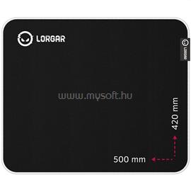 LORGAR Legacer 755 500x420x3mm fekete/lila egérpad LRG-CMP755 small
