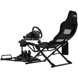 LORGAR FLEX RAF1, Sim Racing Cockpit Advanced, Foldable, 150x72x113 cm-playing, 38x72x126cm-folded, Black LRG-RAF1 small