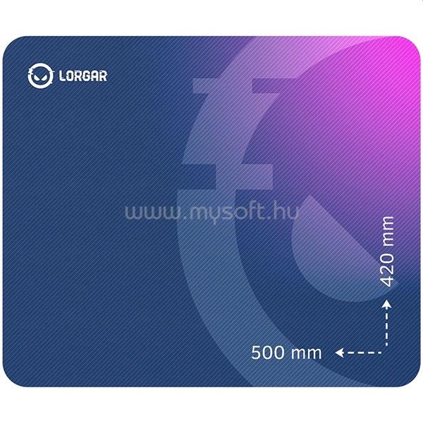 LORGAR Main 135 500x420x3mm lila egérpad