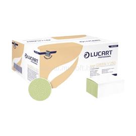 LUCART Kéztörlő 1 rétegű V hajtogatású 250 lap/csomag 20 cs/karton Easy Green Lucart_863063P zöld LUCART_44122 small