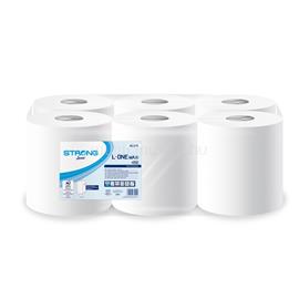 LUCART Kéztörlő 2 rétegű tekercses 6 tekercs/karton L-OneMaxi 450 Strong _852275U hófehér LUCART_45216 small