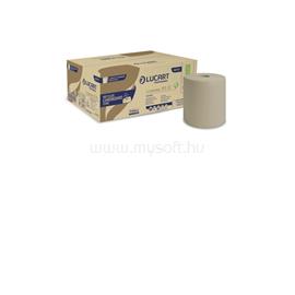 LUCART Kéztörlő 2 rétegű tekercses átmérő: 19 cm 155 méter/tekercs 6 tekercs/karton  EcoNatural Lucart_861170 havanna barna LUCART_62983 small