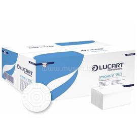LUCART Strong 2 rétegű 150lap 20csomag/doboz cellulóz V hajtogatott kéztörlő LUCART_2160800 small