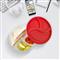 LUXPLASTIC IRIS BSF-00809 Duo kerek, 3 rekeszes tároló 1.200ml, elefántcsont, antracit vagy piros színű BSF-00809 small