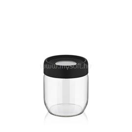 LUXPLASTIC IRIS C-00114 Ring üveg tároló 425ml, fekete, elfántcsont vagy szürke színű C-00114 small