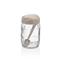 LUXPLASTIC IRIS C-00171 Prizma üveg tároló kanállal 380ml, antracit, zöld vagy piros színű C-00171 small