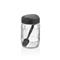 LUXPLASTIC IRIS C-00171 Prizma üveg tároló kanállal 380ml, antracit, zöld vagy piros színű C-00171 small