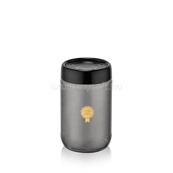 LUXPLASTIC IRIS C-00360 Black Pearl üveg tároló 660ml