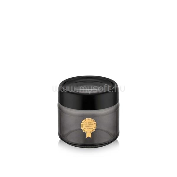 LUXPLASTIC IRIS C-00362 Black Pearl üveg tároló 300ml