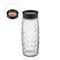 LUXPLASTIC IRIS C-00396 Visible Crystal üveg tároló 1.600ml, fekete vagy elfántcsont színű C-00396 small