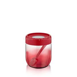 LUXPLASTIC IRIS C-00418 Rainbow piros üveg tároló 425ml C-00418 small