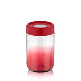 LUXPLASTIC IRIS C-00422 Rainbow piros üveg tároló 660ml C-00422 small