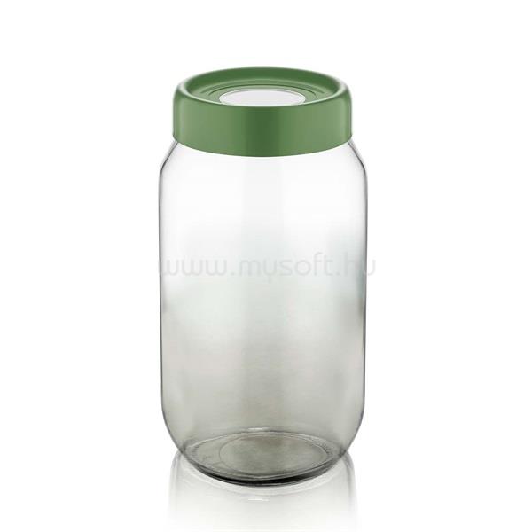 LUXPLASTIC IRIS C-00429 Rainbow zöld üveg tároló 1.000ml