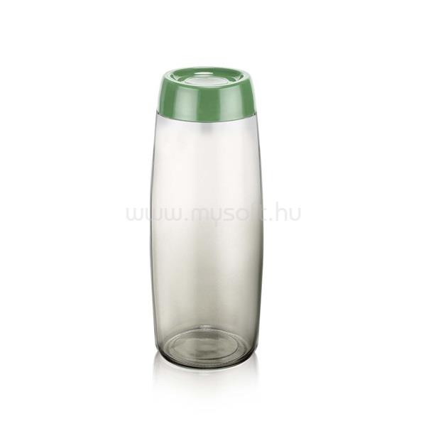 LUXPLASTIC IRIS C-00433 Rainbow zöld üveg tároló 1.600ml