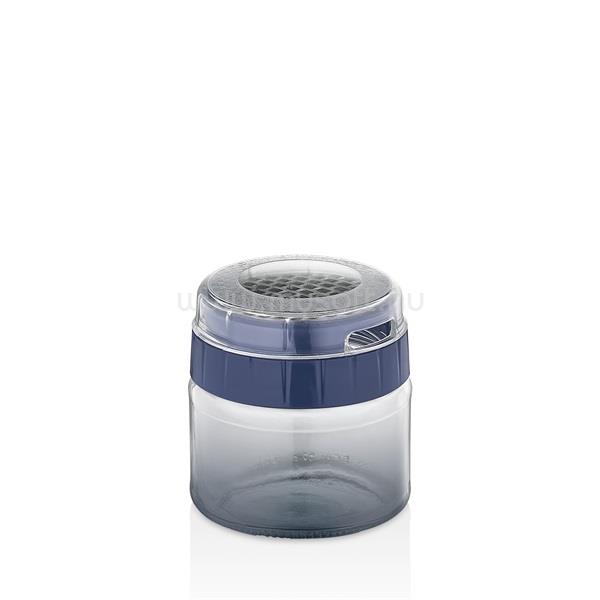 LUXPLASTIC IRIS C-00486 Rainbow indigókék reszelővel üveg tárolóval 300ml