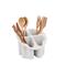 LUXPLASTIC IRIS L-00266 Clover evőeszköz szárító, rózsaszín, antracit vagy elefántcsont színű L-00266 small