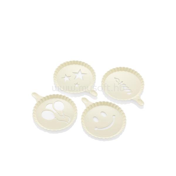 LUXPLASTIC IRIS L-00556 Magic kávéhab forma szett 4 darabos