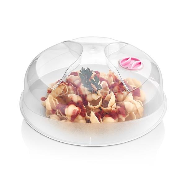LUXPLASTIC IRIS L-00602 Tányérfedő mikrohullámú sütőbe 25cm