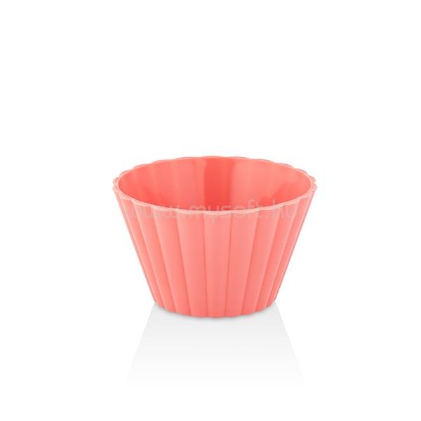 LUXPLASTIC IRIS L-00606 Gala snack tál rózsaszín 250ml