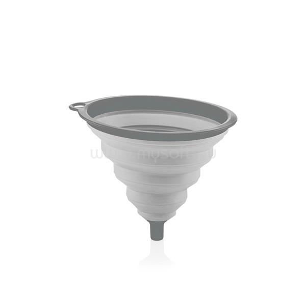LUXPLASTIC IRIS L-00630-2 összecsukható tölcsér, szürke