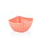 LUXPLASTIC IRIS L-00651 Viva snack négyszögletes tál rózsaszín 300ml L-00651 small