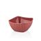 LUXPLASTIC IRIS L-00651 Viva snack négyszögletes tál rózsaszín 300ml L-00651 small