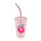 LUXPLASTIC IRIS L-00750 Lemonade pohár szívószállal 450ml L-00750 small