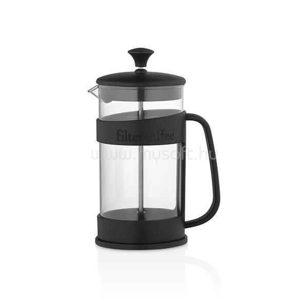 LUXPLASTIC IRIS L-00830 French Press dugattyús kávéfőző 400ml, dobozos