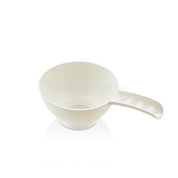LUXPLASTIC IRIS L-00854 Tölcsér konzerves üveg töltésére, piros, elefántcsont vagy zöld színű