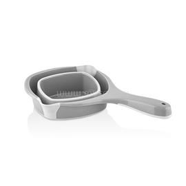 LUXPLASTIC IRIS L-00857-2 összecsukható szilikon kiöntő 900ml, szürke L-00857 small