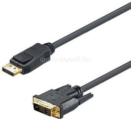 M-CAB 2M DISPLAYPORT TO DVI 24+1 M/M - GOLD - W/INTERLOCK 7003470 small