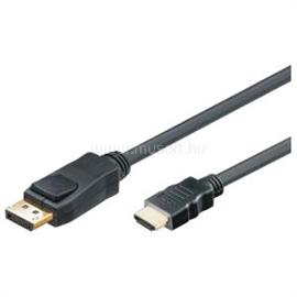 M-CAB 2M DISPLAYPORT TO HDMI CABLE M/M - GOLD - 4K 7003466 small