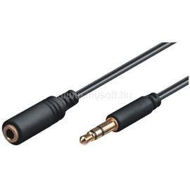 M-CAB 3.5MM JACK EXTENSION 2.0M BK M/F 3PIN STEREO GOLD CU 7200150 small