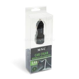 M.N.C SZIVARGYÚJTÓ ADAPTER 2 X USB 2,4 A MNC_54931BK small