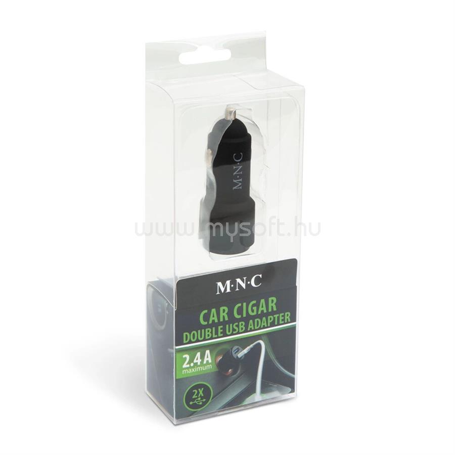 M.N.C SZIVARGYÚJTÓ ADAPTER 2 X USB 2,4 A