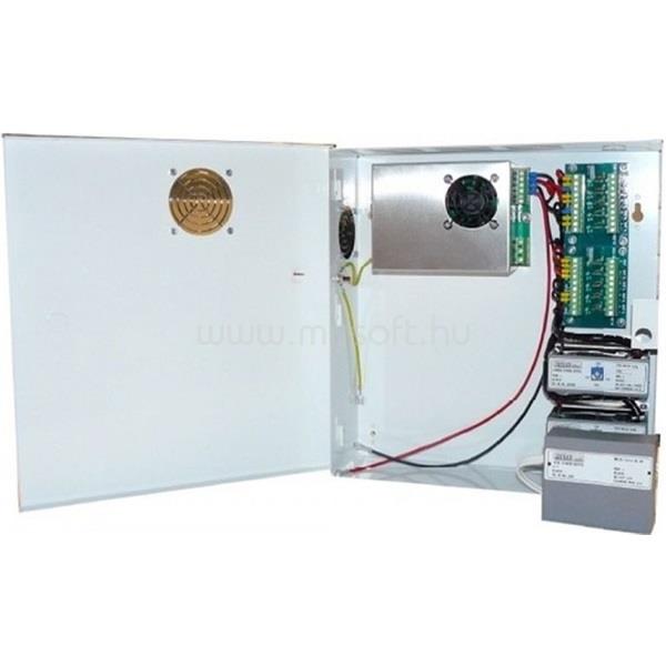 MAKRAI szünetmentes CCTV tápegység 20A/13,8V / 10db kimenet 10,5V-13,8V