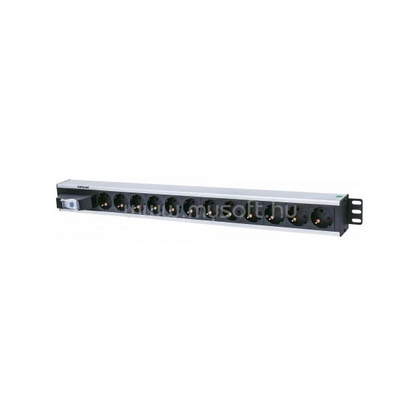 MANHATTAN elosztó - Vertikális Rackmount elosztó, 12 aljzat,  1.6m,  PDU