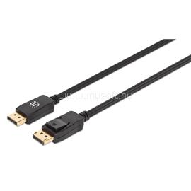 MANHATTAN Kábel - DisplayPort ( DisplayPort 1.4, 4K@144hz, HDR, 3m, Fekete) MANHATTAN_353625 small