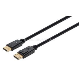 MANHATTAN Kábel - DisplayPort ( DisplayPort 1.4, 4K@144hz, HDR, 3m, Fekete) MANHATTAN_355582 small