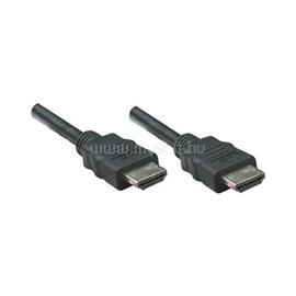 MANHATTAN Kábel - HDMI to HDMI (Ethernet HEC, ARC, 3D, 4K,  Shielded,  5m, Fekete) MANHATTAN_323239 small