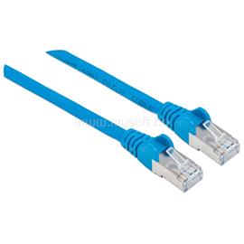 MANHATTAN Kábel - S/FTP Patch (RJ45 to RJ45, Cat7 kábel Cat6A moduláris csatlakozóval, 15m, kék, réz) MANHATTAN_741149 small