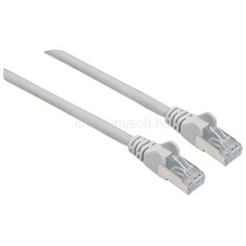 MANHATTAN Kábel - S/FTP Patch (RJ45 to RJ45, Cat7 kábel Cat6A moduláris csatlakozóval, 5m, szürke, réz) MANHATTAN_740920 small