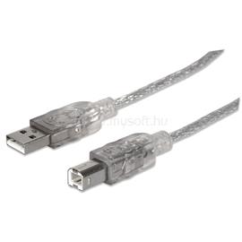 MANHATTAN Kábel - USB nyomtató kábel (USB2.0, 5m, Bézs) MANHATTAN_345408 small