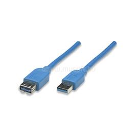 MANHATTAN Kábel - USB3.0 hosszabbító kábel, 2m, Kék MANHATTAN_322379 small