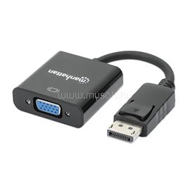 MANHATTAN Kábel átalakító - DisplayPort to VGA Converter Cable, 15 cm, Active MANHATTAN_151962 small